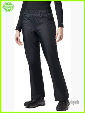 Waterproof Rain Pants, High Rise Cargo Style, Regular Fit, Outdoor Activewear